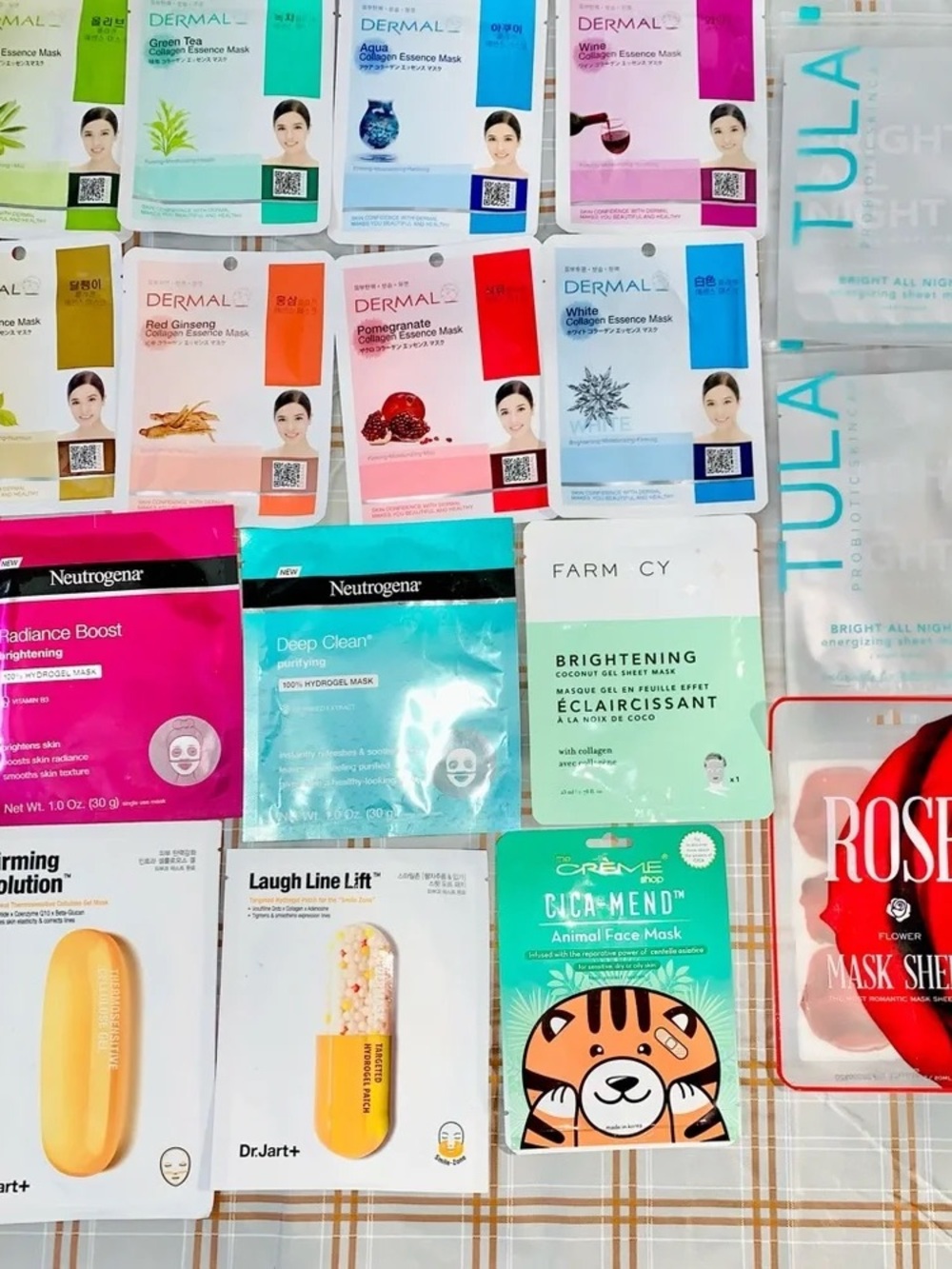 Huge Lot Mixed Skin Care Face Beauty Products Approx 37 Face Mask / Eye Masks - Picture 9 of 10